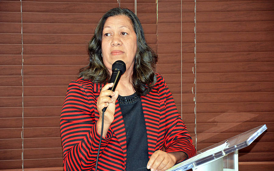 Miguelina Estévez, encargada del Departamento de Regulación