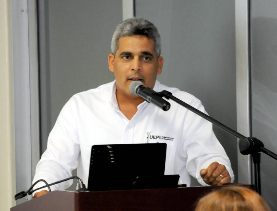 Eduardo Camilo, director ejecutivo de la Unidad Ejecutiva de Pignoración, Ministerio de Agricultura.