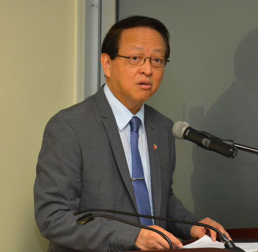 Valentino Ji Zen Tang, Embajador de la República China de Taiwán.