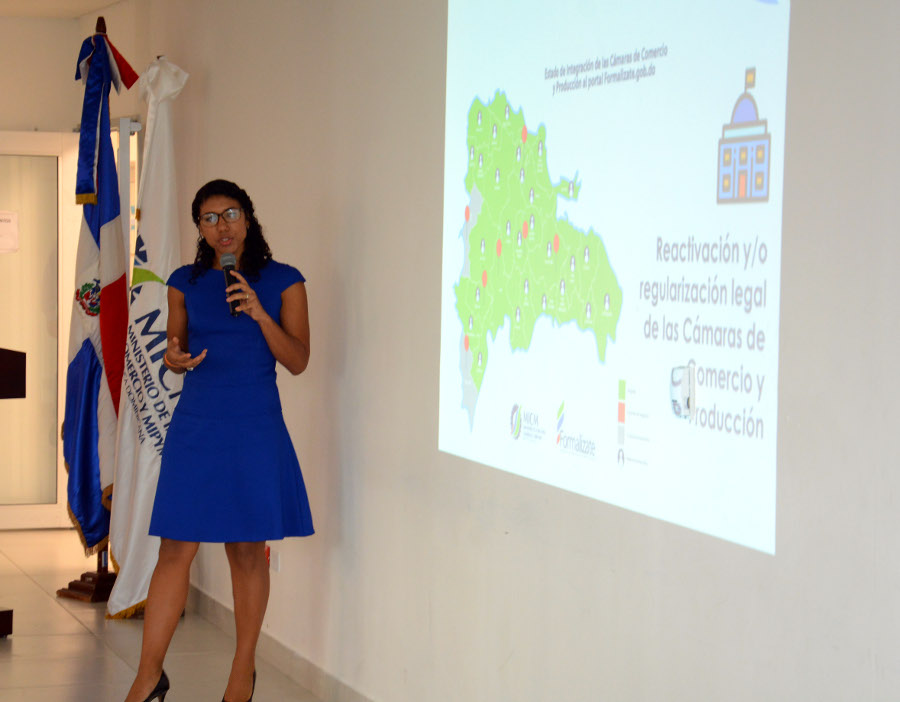 Paloma Corporán, encargada de Formalización, dio detalles sobre los avances alcanzados en la materia.