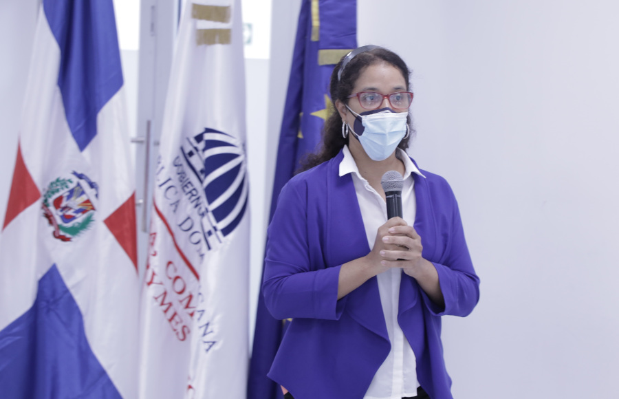 Rosaura Pimentel, experta en P+L y economía circular, estuvo a cargo de la capacitación.