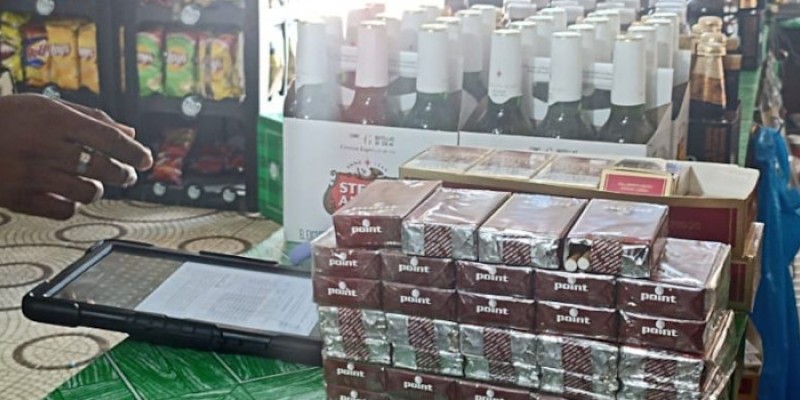 Decomisan alcohol y cigarrillos durante operativos en comercios de Santiago, Puerto Plata y San Francisco de Macorís 