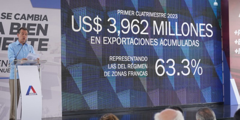 Exportación zonas francas superará US$8,000 MM en el 2023, asegura el ministro Ito Bisonó