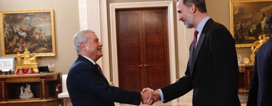 Rey de España recibe ministros de industria de Centroamérica y República Dominicana
