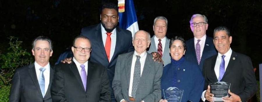 David Ortiz y otros dominicanos son reconocidos en Estados Unidos 