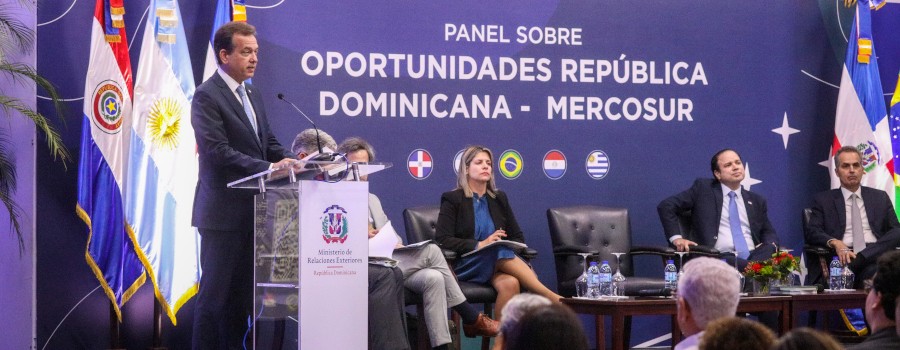 Intercambio comercial entre RD y Mercosur alcanzó cifras récords en 2021