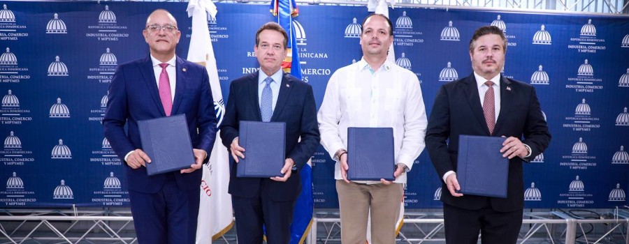 MICM y entidades firman acuerdo para desarrollar Distrito Industrial Haina- Nigua