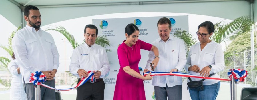 Primera dama, MICM y la Municipalidad de La Guáyiga inauguran junto a PepsiCo Dominicana espacio recreativo para la comunidad