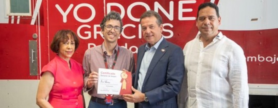 Ito Bisonó destaca colaboradores del MICM superan récord de donación de sangre