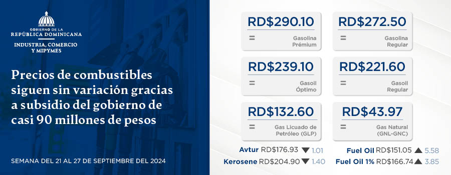 Precios de combustibles siguen sin variación gracias a subsidio del gobierno de casi 90 millones de pesos